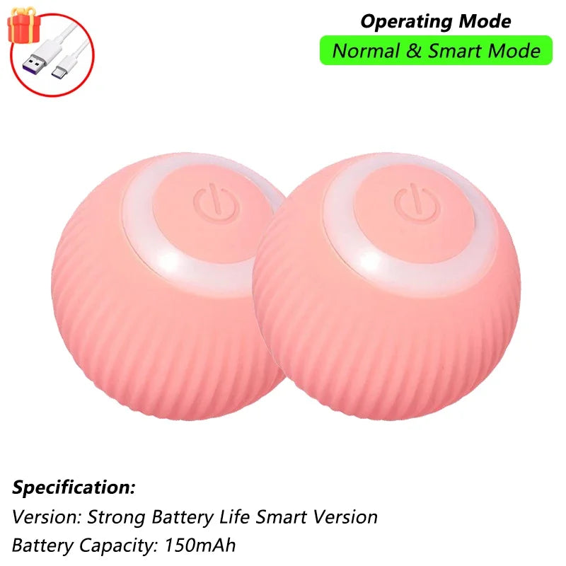 Dog Cat Interactive Ball. Automatic Rolling Ball