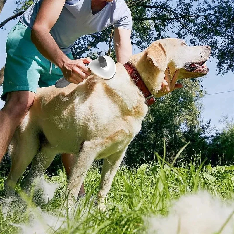 FurEase ProBrush™ – Self-Cleaning Pet Grooming Tool
