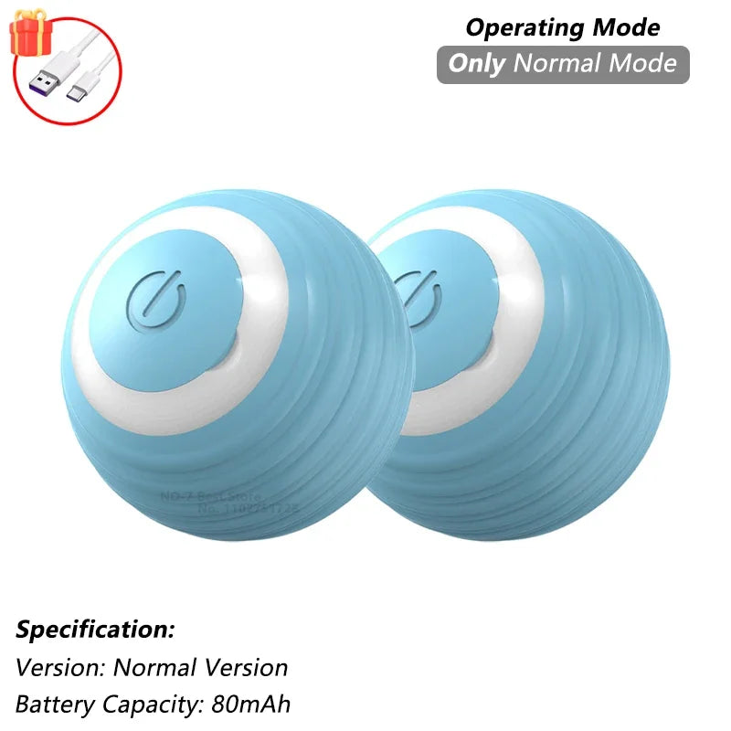 Dog Cat Interactive Ball. Automatic Rolling Ball