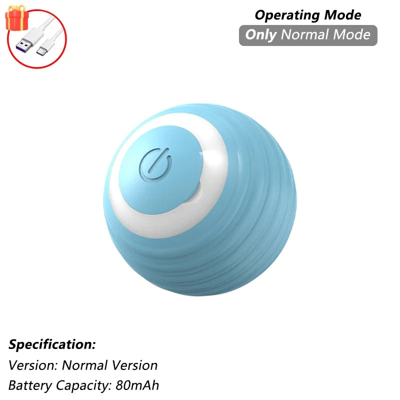 Dog Cat Interactive Ball. Automatic Rolling Ball