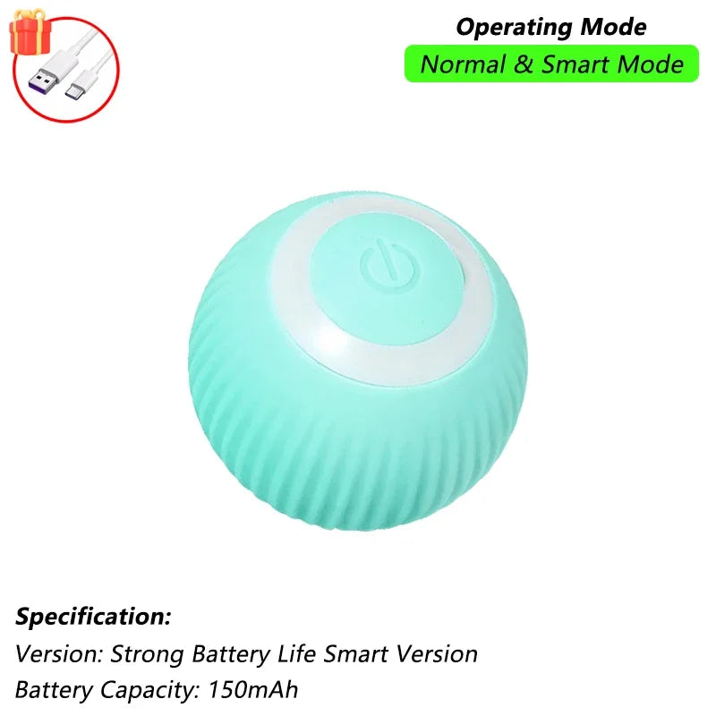 Dog Cat Interactive Ball. Automatic Rolling Ball